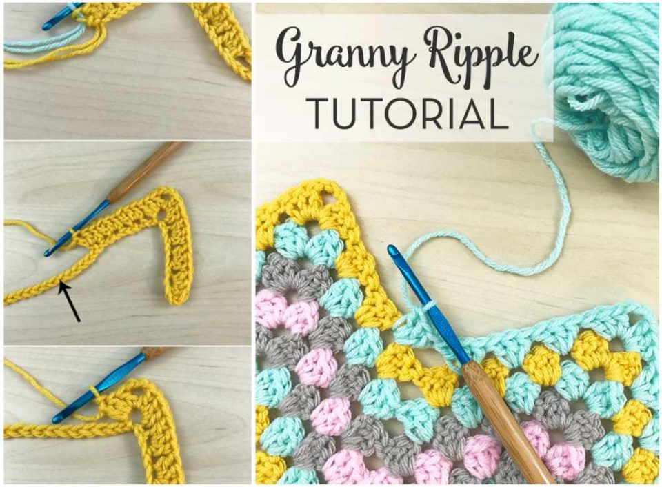 How to crochet Granny Ripple [Free Tutorial and Pattern] Your Crochet