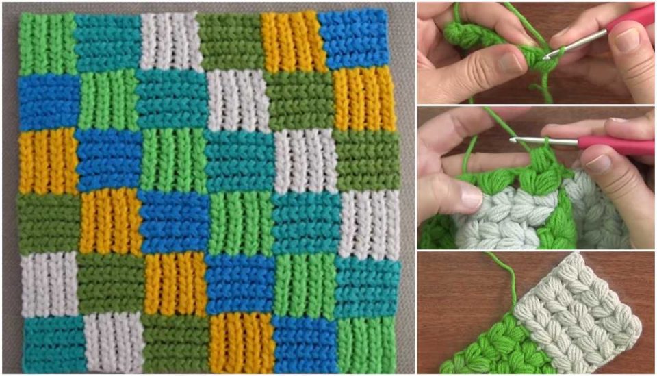 Entrelac Crochet Stitch [Easy Tutorial Step by Step] Your Crochet