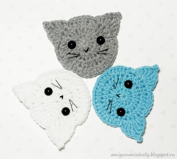 Applique Cat Free Pattern Your Crochet