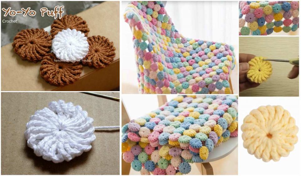 YoYo Puff Blanket [Free Crochet Pattern and Video Tutorial] Your Crochet
