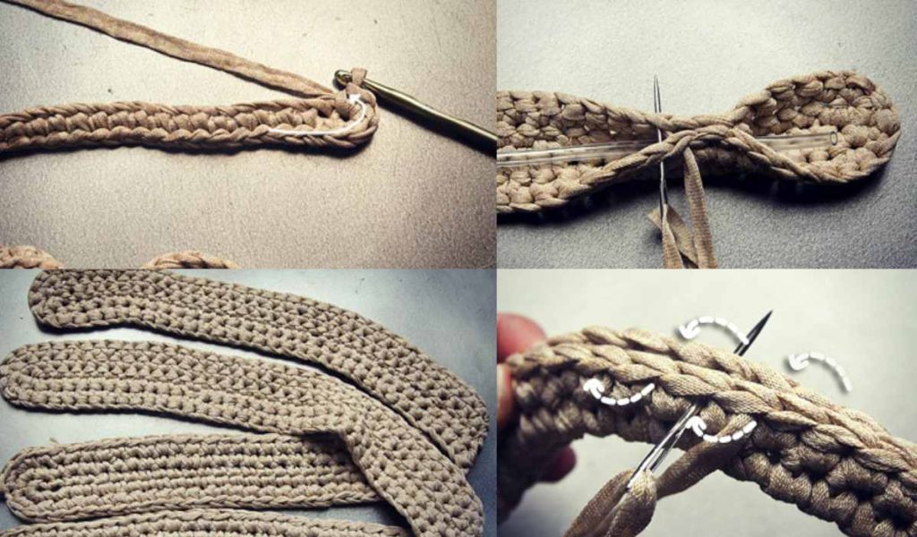 How to Make Tape Bag Handles Crochet Tutorial Free Your Crochet