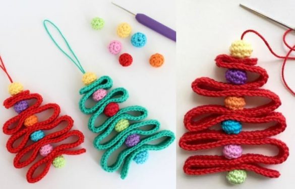 25+ Free Patterns of Crochet Christmas Ornaments - Your Crochet