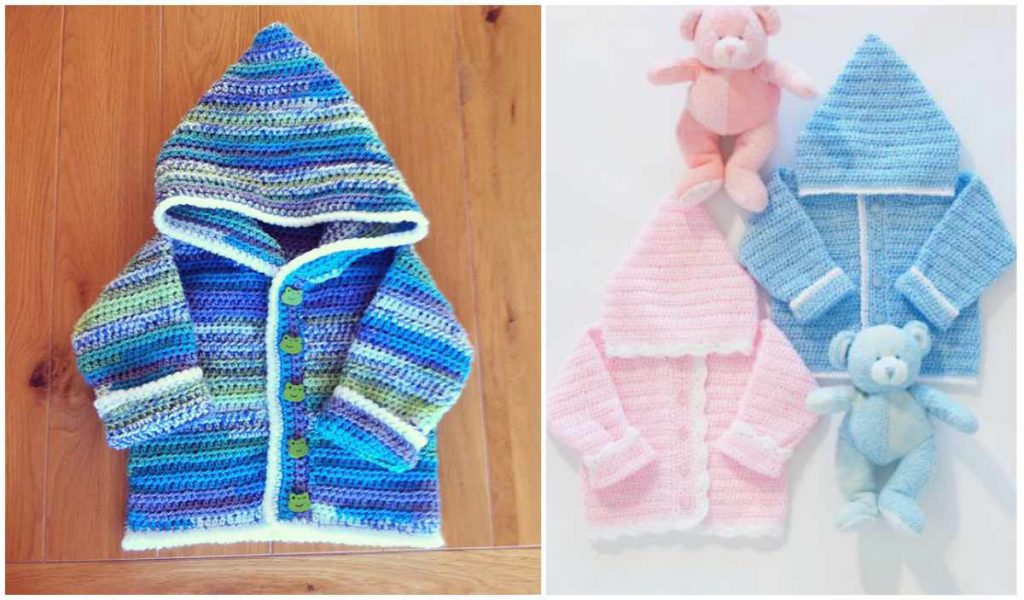 Sweet Baby Hoodie Free Crochet Pattern Your Crochet