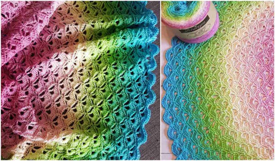 Lotus Flower Blanket Crochet Pattern 2025