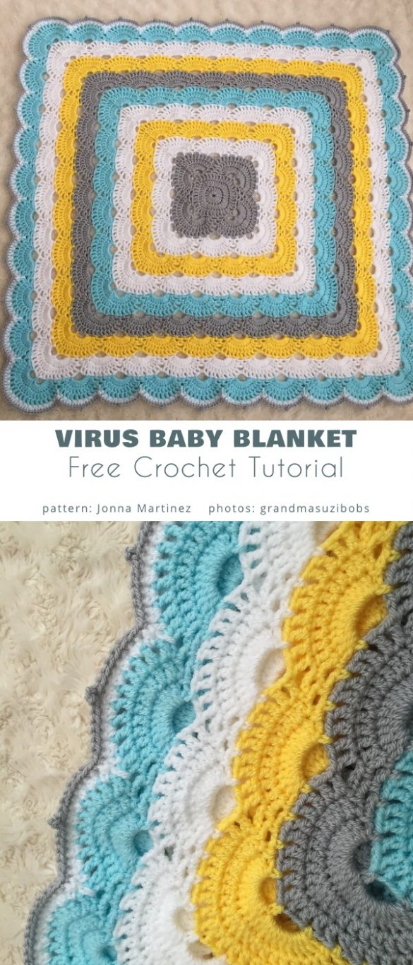 Virus Blanket Crochet Pattern and Free Video Tutorial Your Crochet