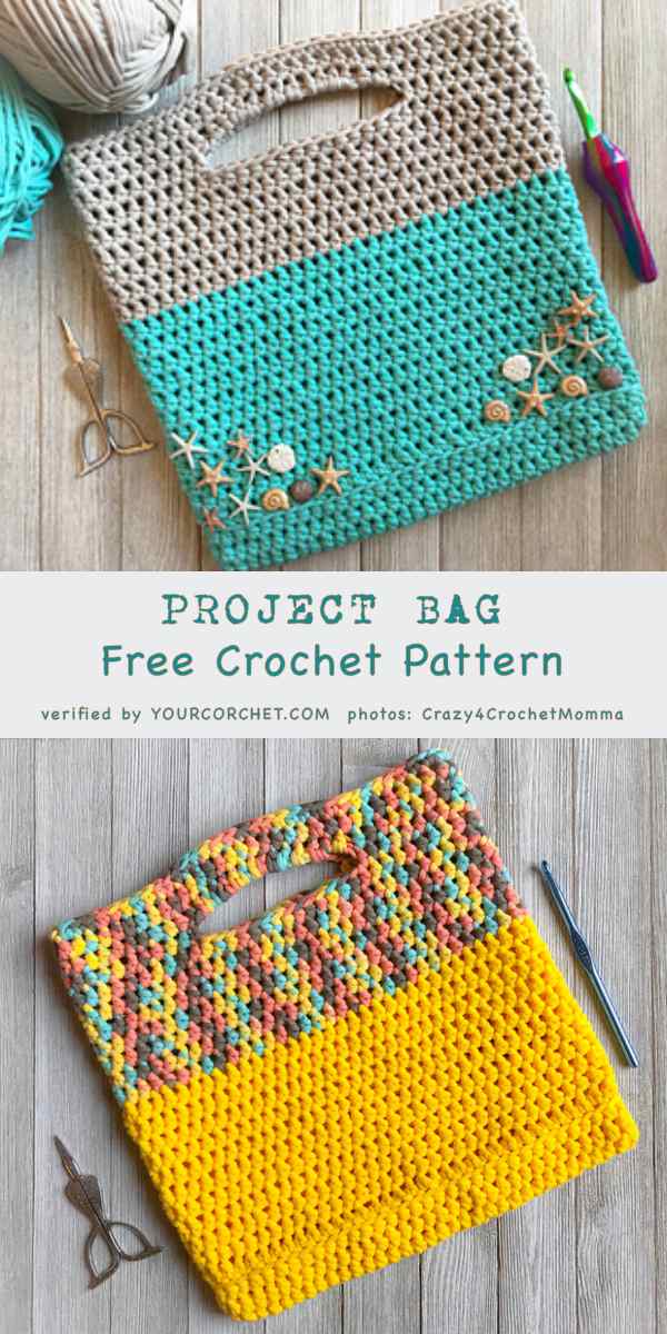 Project Bag Free Crochet Pattern