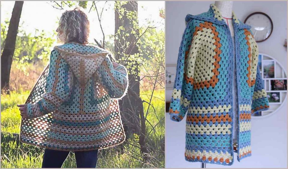 Campfire Cardigan Free Crochet Pattern