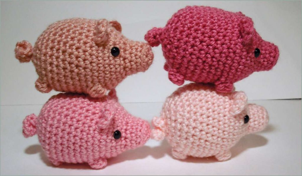 Mini Pigs Free Crochet Pattern Your Crochet