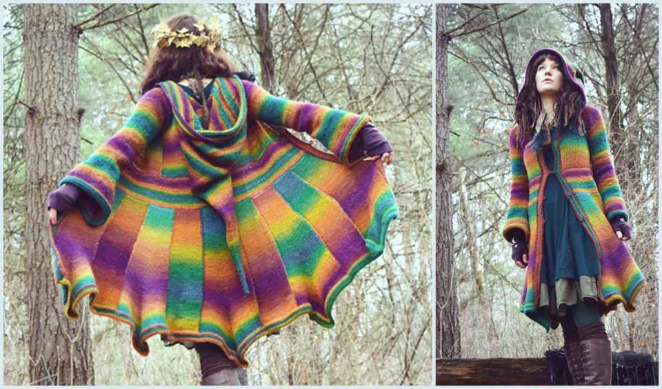 crochet hooded coat pattern