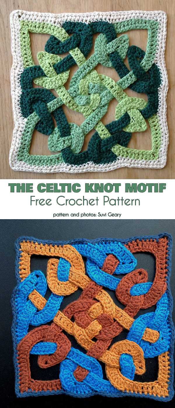 Celtic Knot Motif Free Crochet Pattern - Your Crochet