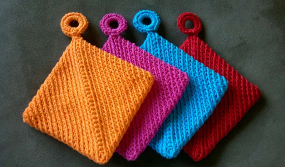 Folded Potholder Free Crochet Pattern Your Crochet