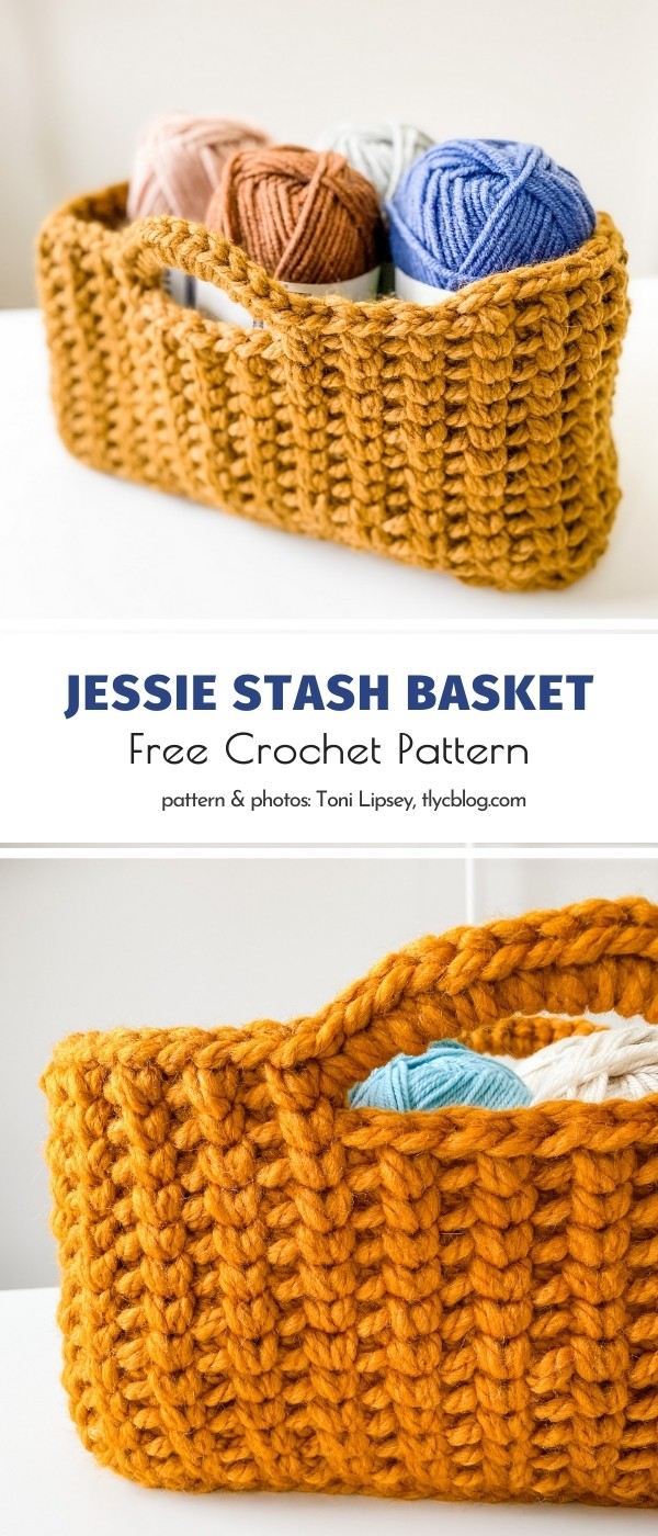 Crochet Stash Basket