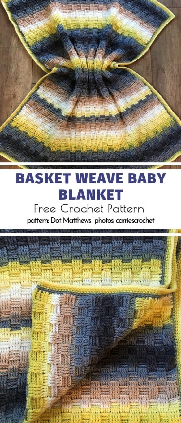 Basket Weave Blankets Free Crochet Patterns Your Crochet