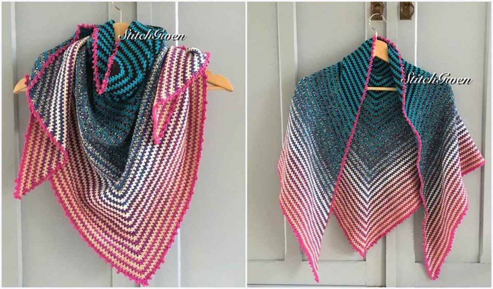 Cakes Two To Tango Shawl Free Crochet Pattern