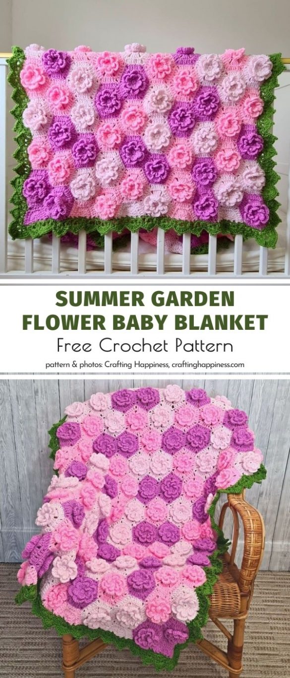 Flower Garden Crochet Blankets Your Crochet