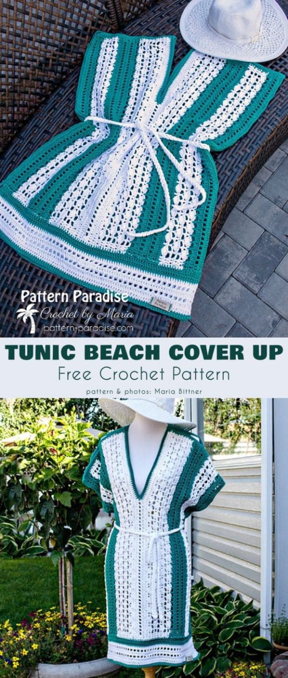 Weekender Tunic and Beach Cover Up Free Crochet Pattern