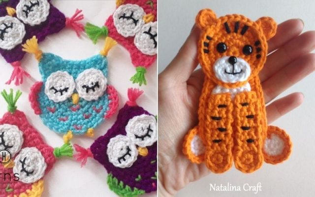 Lovely Crochet Animal Appliques Your Crochet