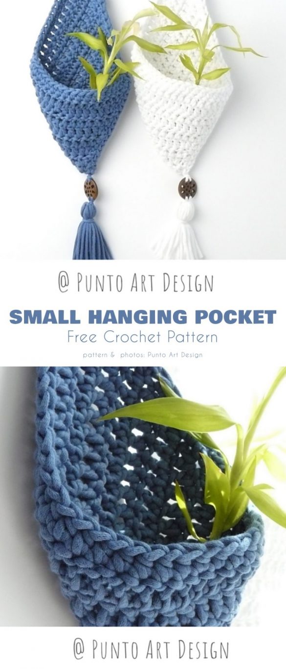 Small Hanging Basket Free Crochet Patterns Your Crochet