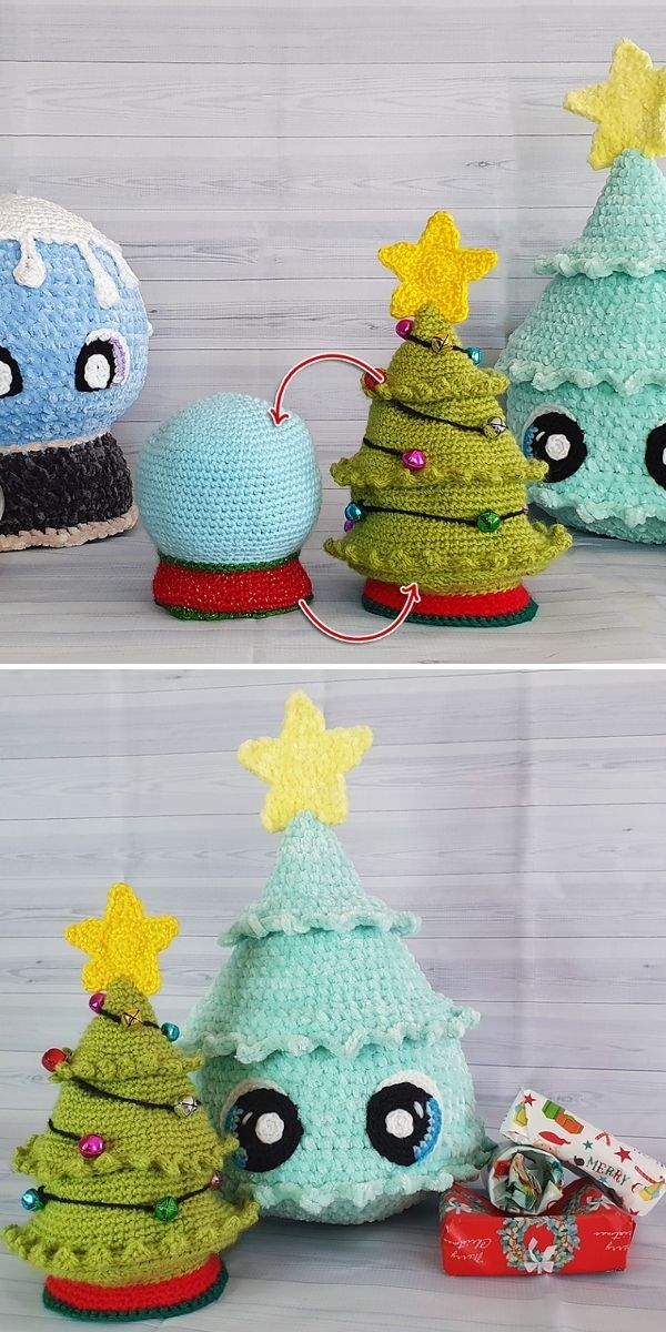  in reversible christmas tree by skein spider