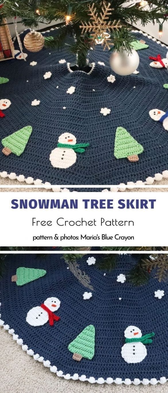 Crochet Tree Skirts For Christmas Your Crochet