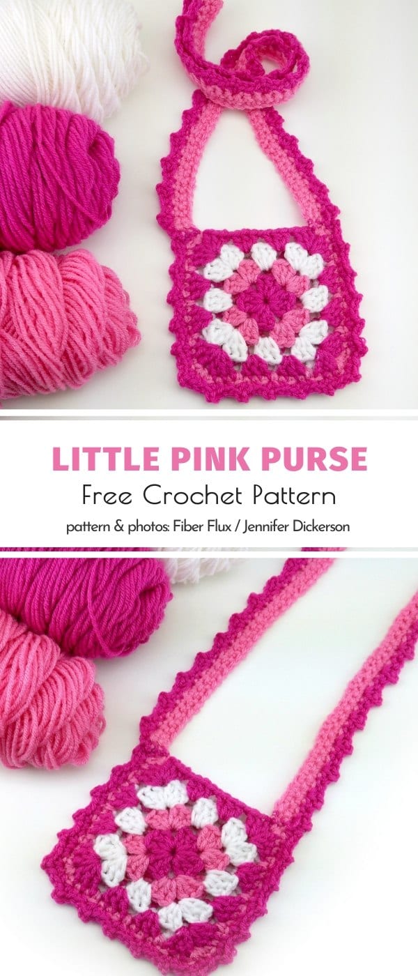 Little Pink Purse Free Crochet Pattern