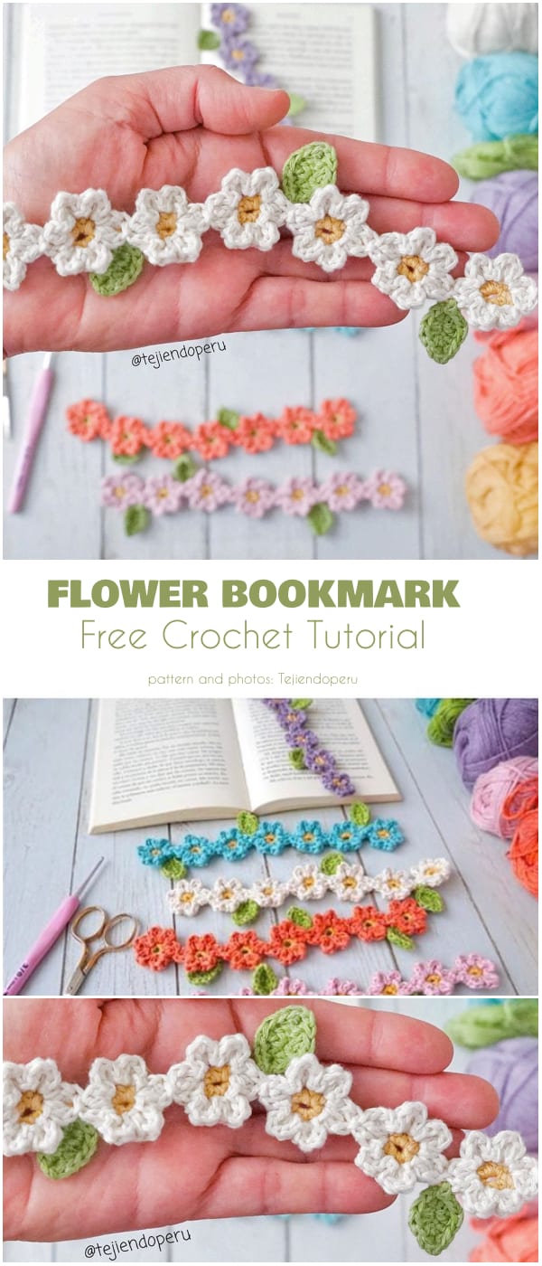 Flower Bookmark