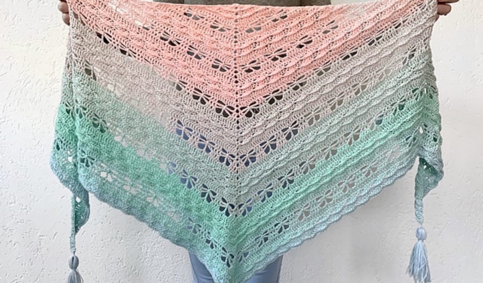 Butterfly Shawl Free Crochet Patterns