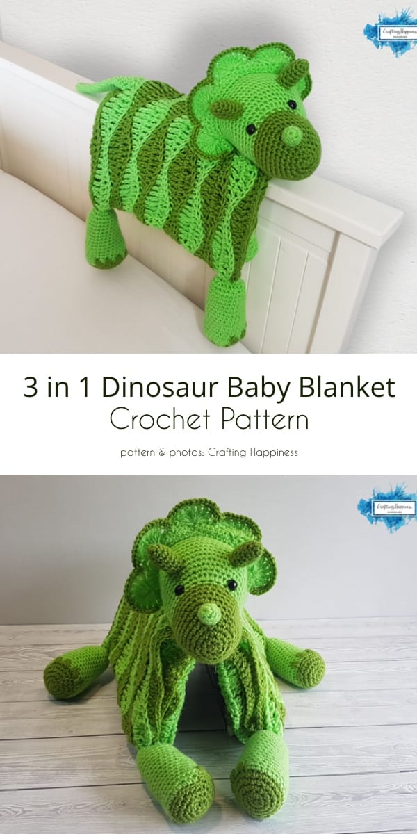 3 in 1 Dino Blanket