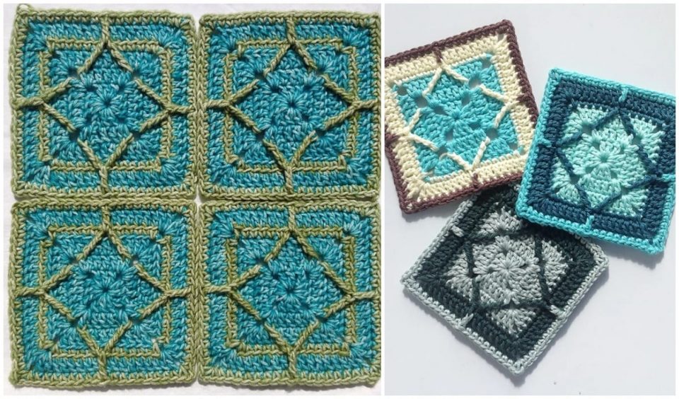 Mosaic Tile Crochet Pattern