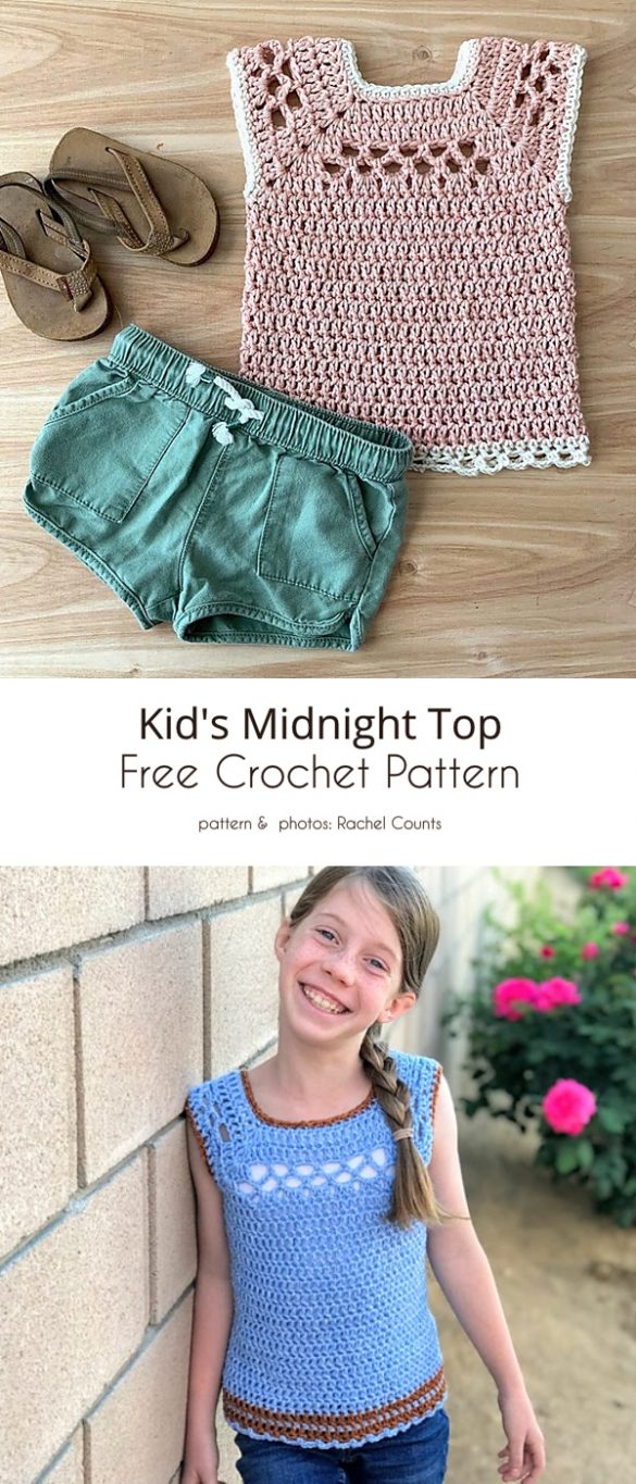 Crochet Tops for Girls Free Patterns
