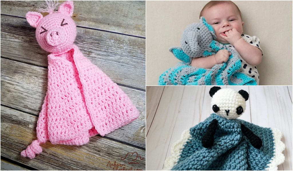 Free Crochet Lovey Animal Patterns