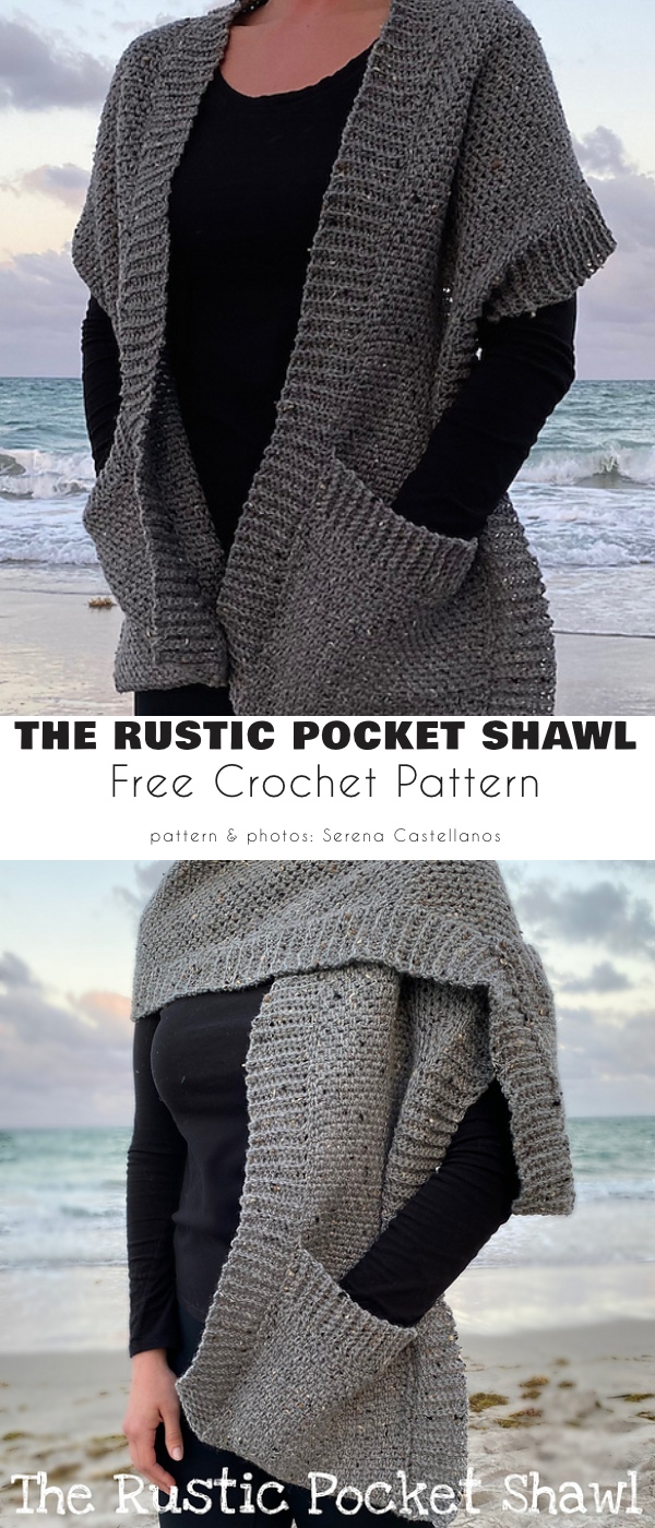 The rustic pocket shawl