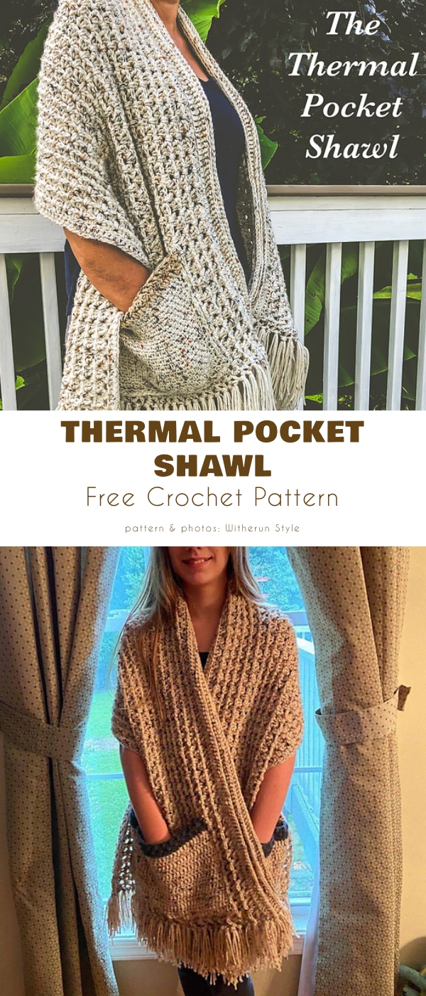 Thermal Pocket Shawl