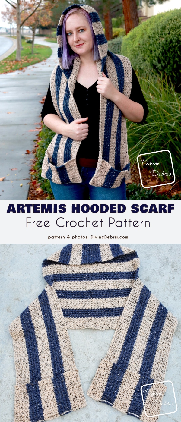 Artemis Hooded Scarf