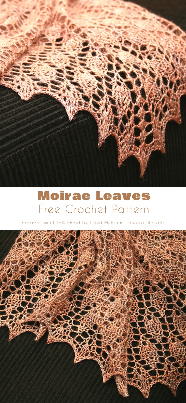 Moirae Leaves Scarf