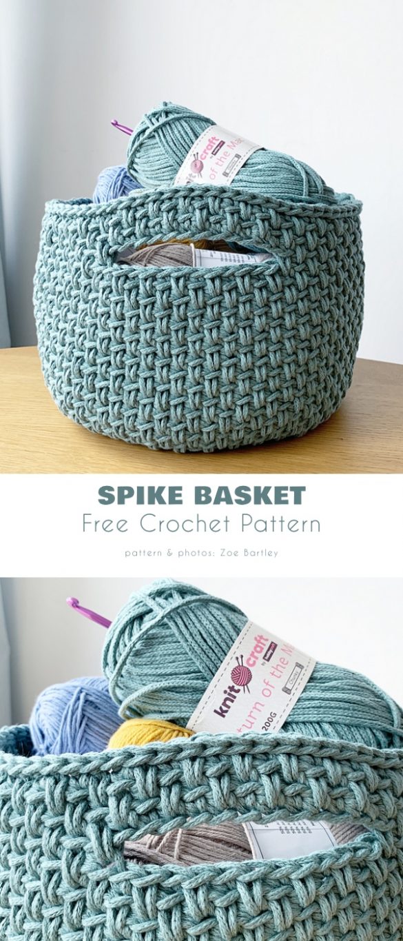 4 Scrap Yarn Basket Free Crochet Patterns Your Crochet