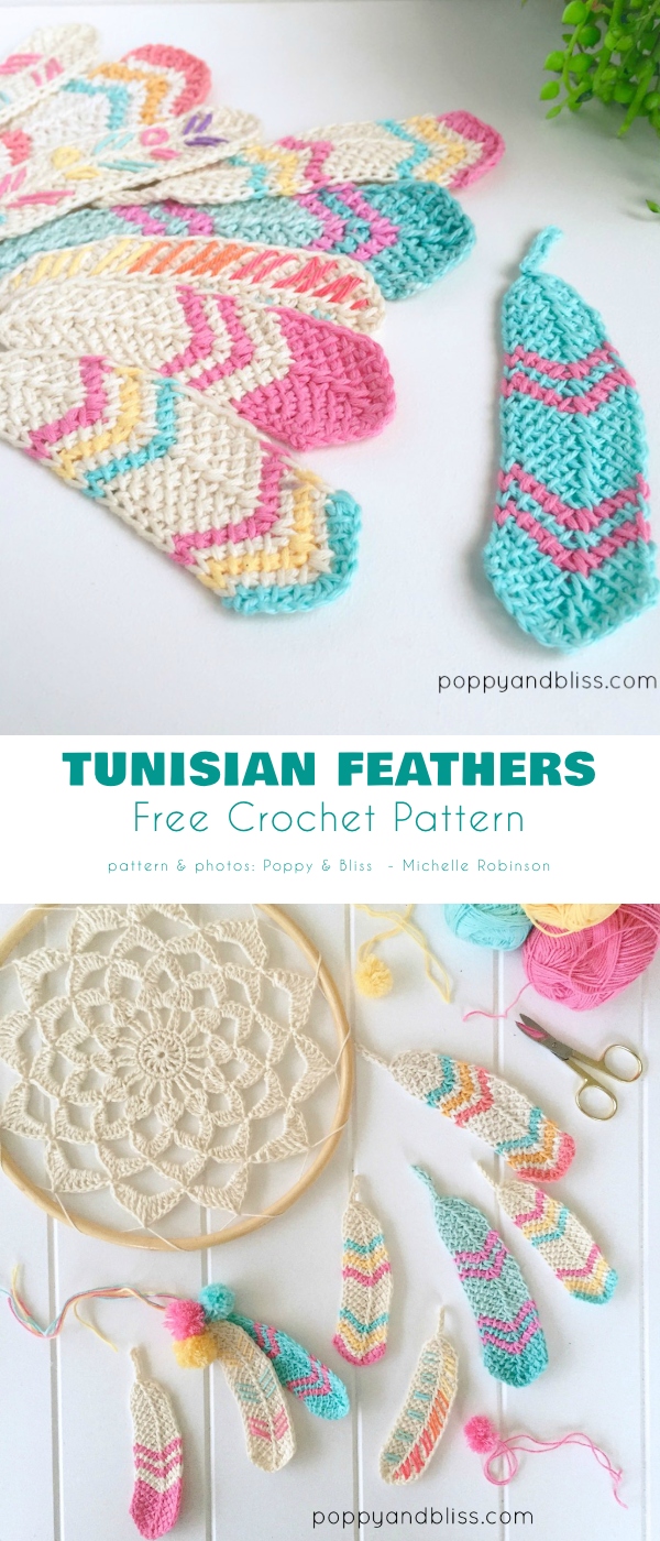 Tunisian Feathers