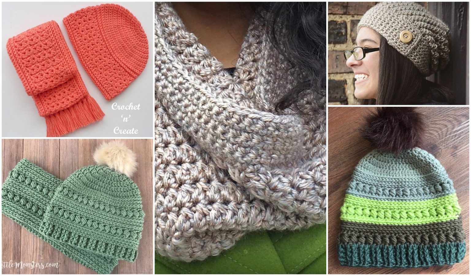 Perfect Scarf and Hat Set Free Crochet Patterns Your Crochet