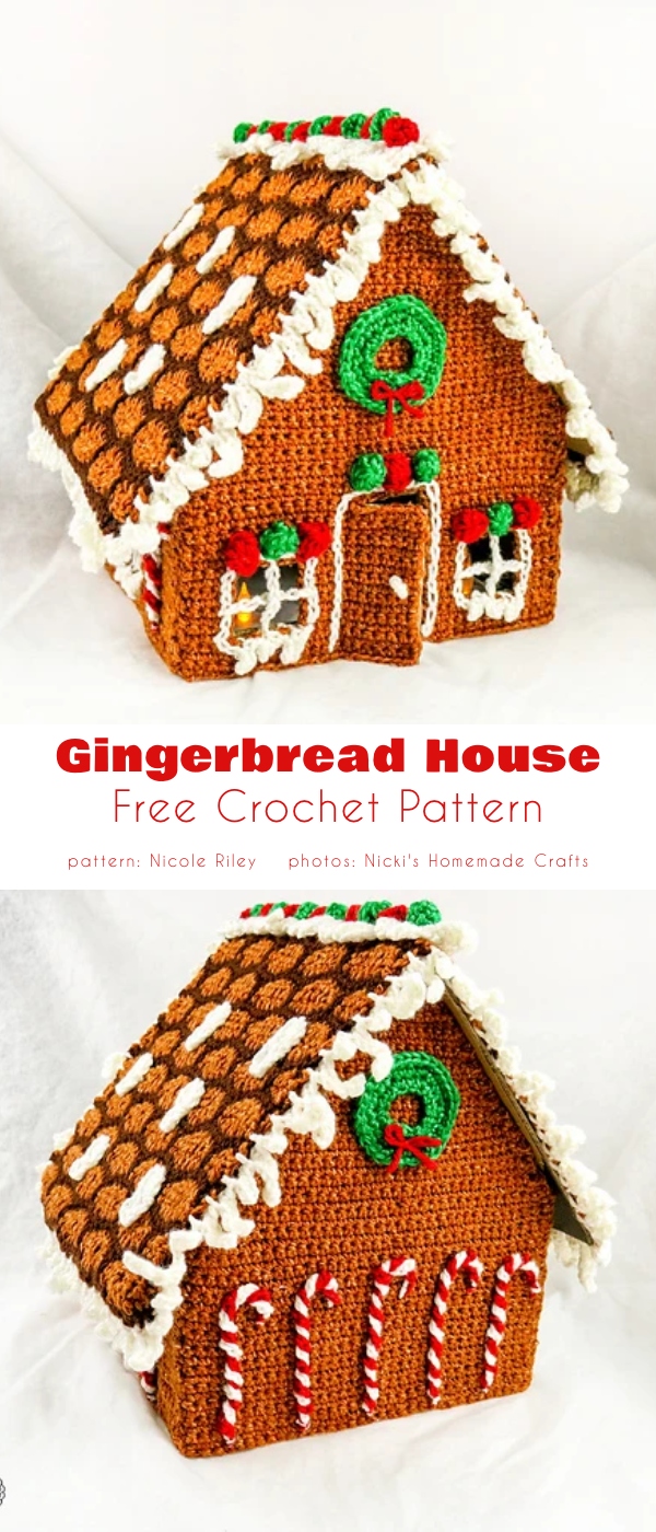 Gingerbread House Free Crochet Patterns - Your Crochet