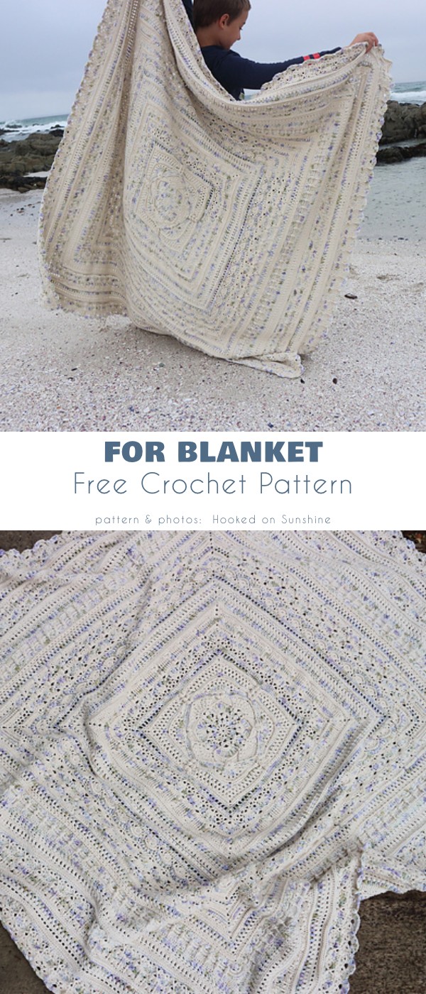 For Blanket Free Crochet Pattern