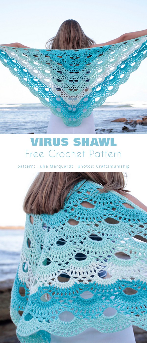 The Best Summer Shawl Free Crochet Patterns - Your Crochet