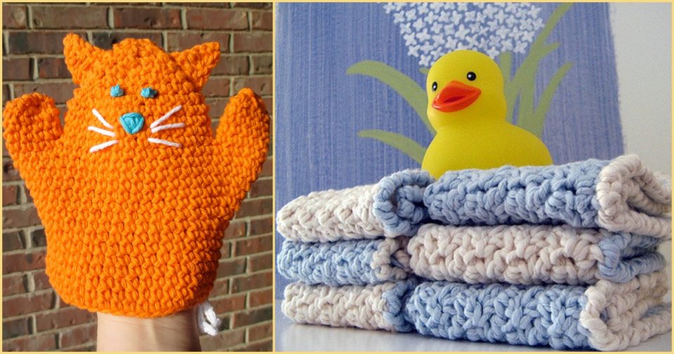 Soft Baby Washcloth Free Crochet Patterns Your Crochet