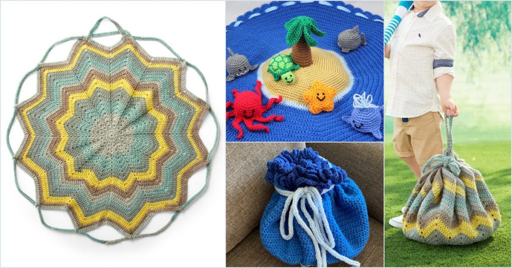 Blanket to Bag Convertible Free Crochet Patterns Your Crochet