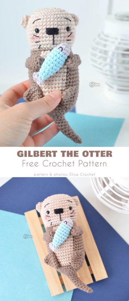 Amigurumi Otters – Free Crochet Patterns - Your Crochet