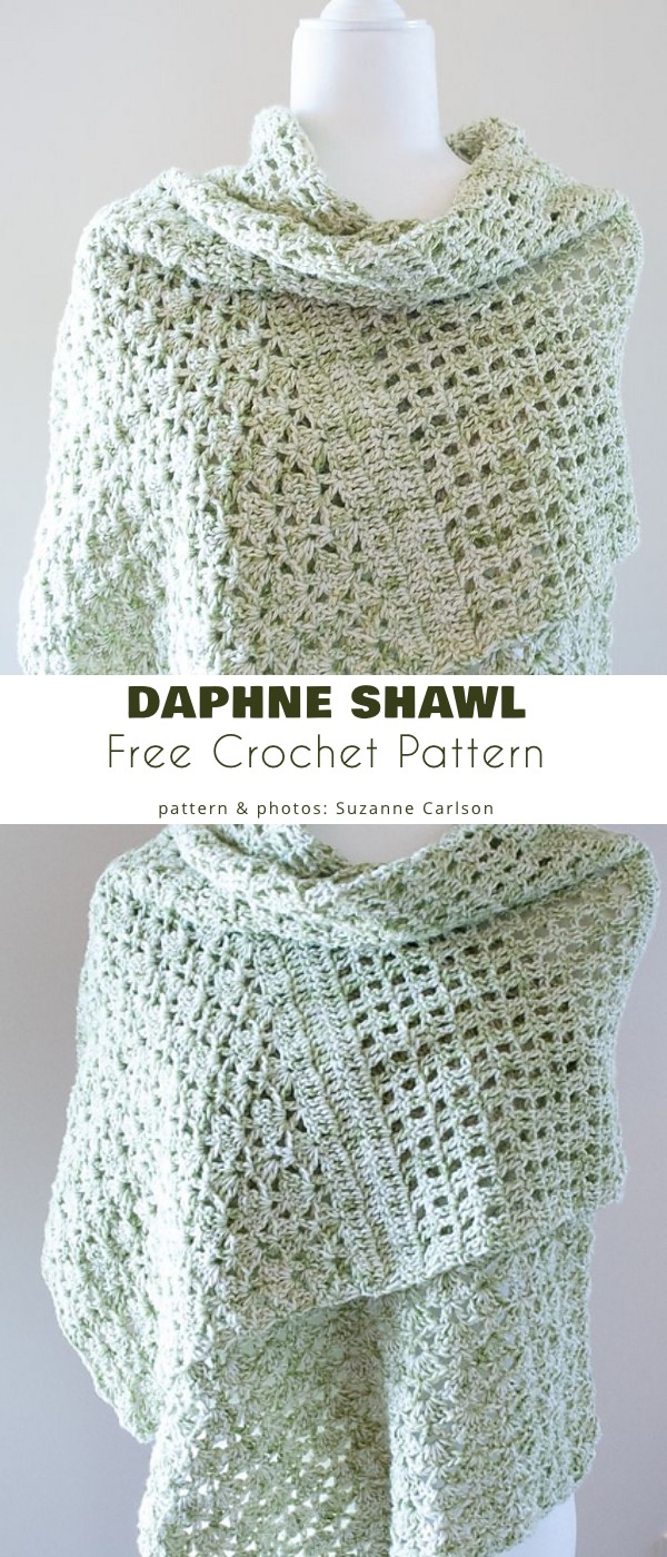 Crochet Shawl Free Pattern, Summer Nights Shawl - Crochet Dreamz