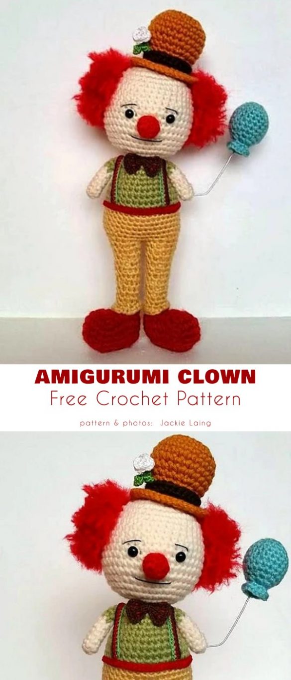 Amigurumi Clown Free Crochet Patterns Your Crochet