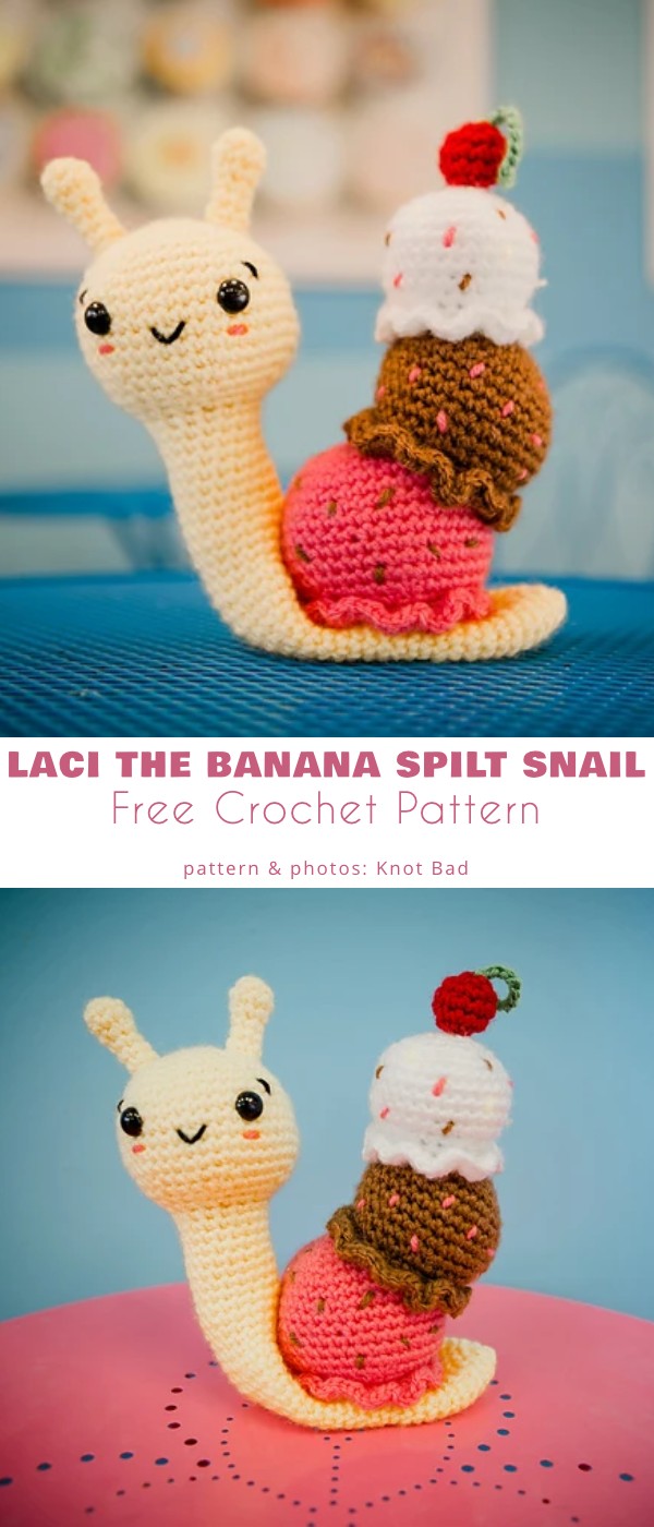 Laci the Banana Split Snail