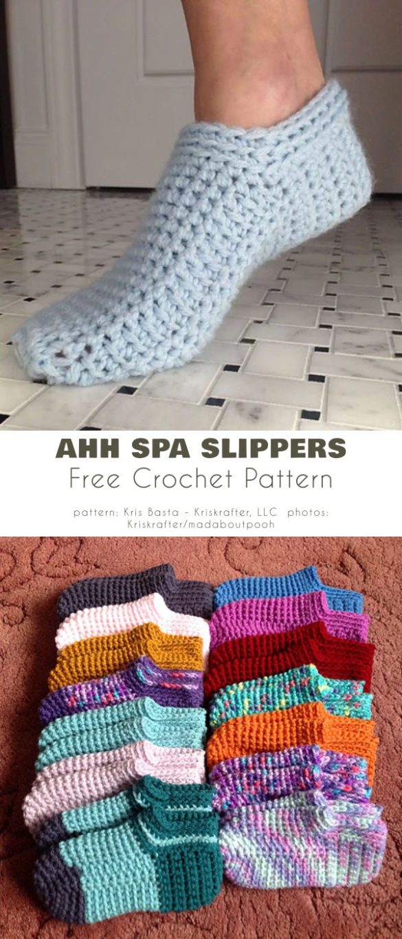 Spa Slippers, Free Crochet Patterns Your Crochet