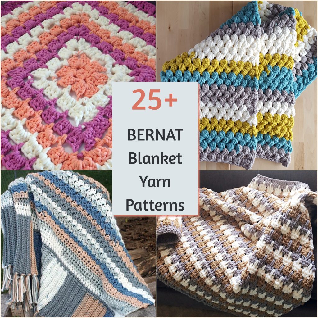 Bernat Blanket Yarn Patterns 25 Best Ideas