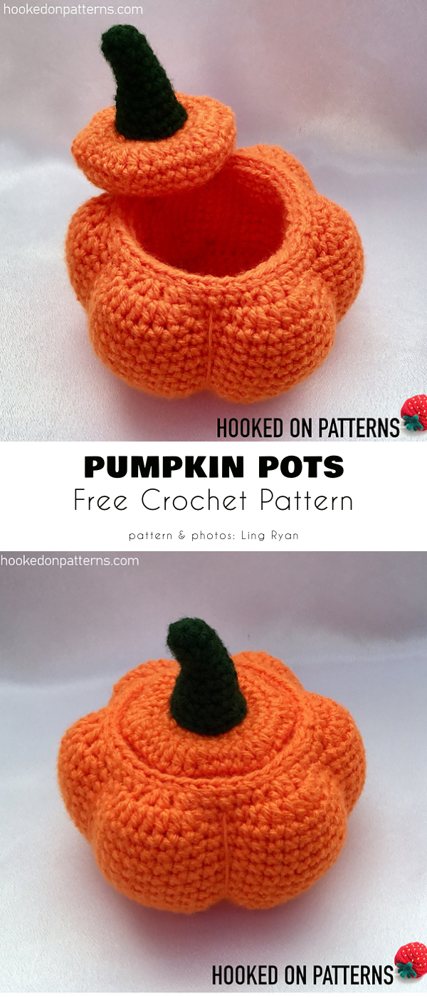 Pumpkin Treat Bowl Crochet Pattern - MyCrochetPattern